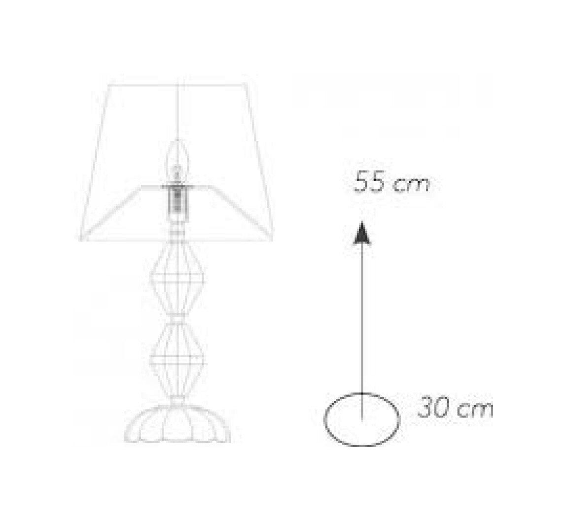 Lampadario RIFLESSO Led (E14) 47 cm In Cristallo