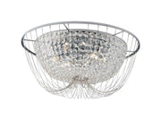 Plafoniera VIENNA Led(E14) 60 cm in Cristallo