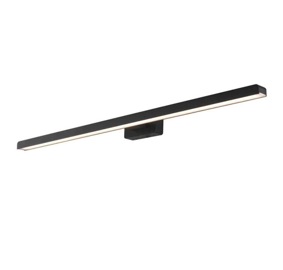 Applique LANCER Nero 75 cm Led 13 w In Alluminio