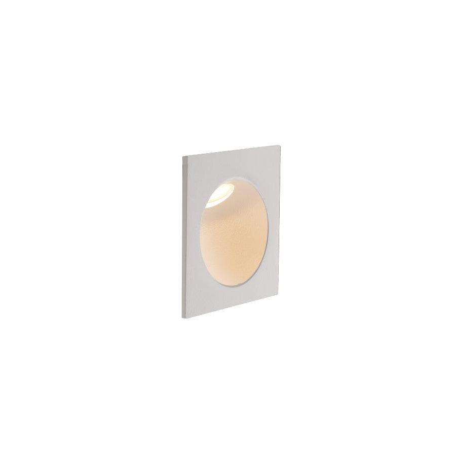 Segnapasso ONYX Quadrato 8 cm in alluminio
