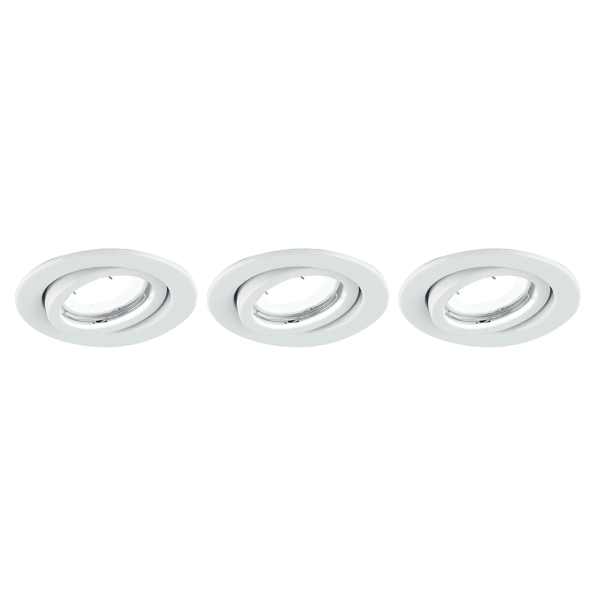 Faretti MATRIX orientabili LED 3 pezzi 10 cm da incasso 5w in metallo