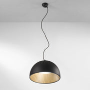 Lampadario a sospensione COCO CCT 35 cm 30W in Legno a Sospensione