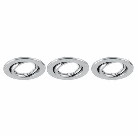Faretti MATRIX orientabili LED 3 pezzi 10 cm da incasso 5w in metallo