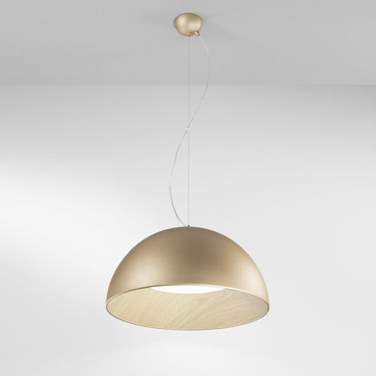 Lampadario COCO CCT 50 cm 40W in Legno