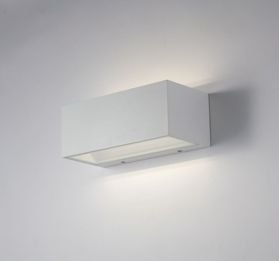 Applique TWIN CCT 22 cm LED 18 W In Alluminio