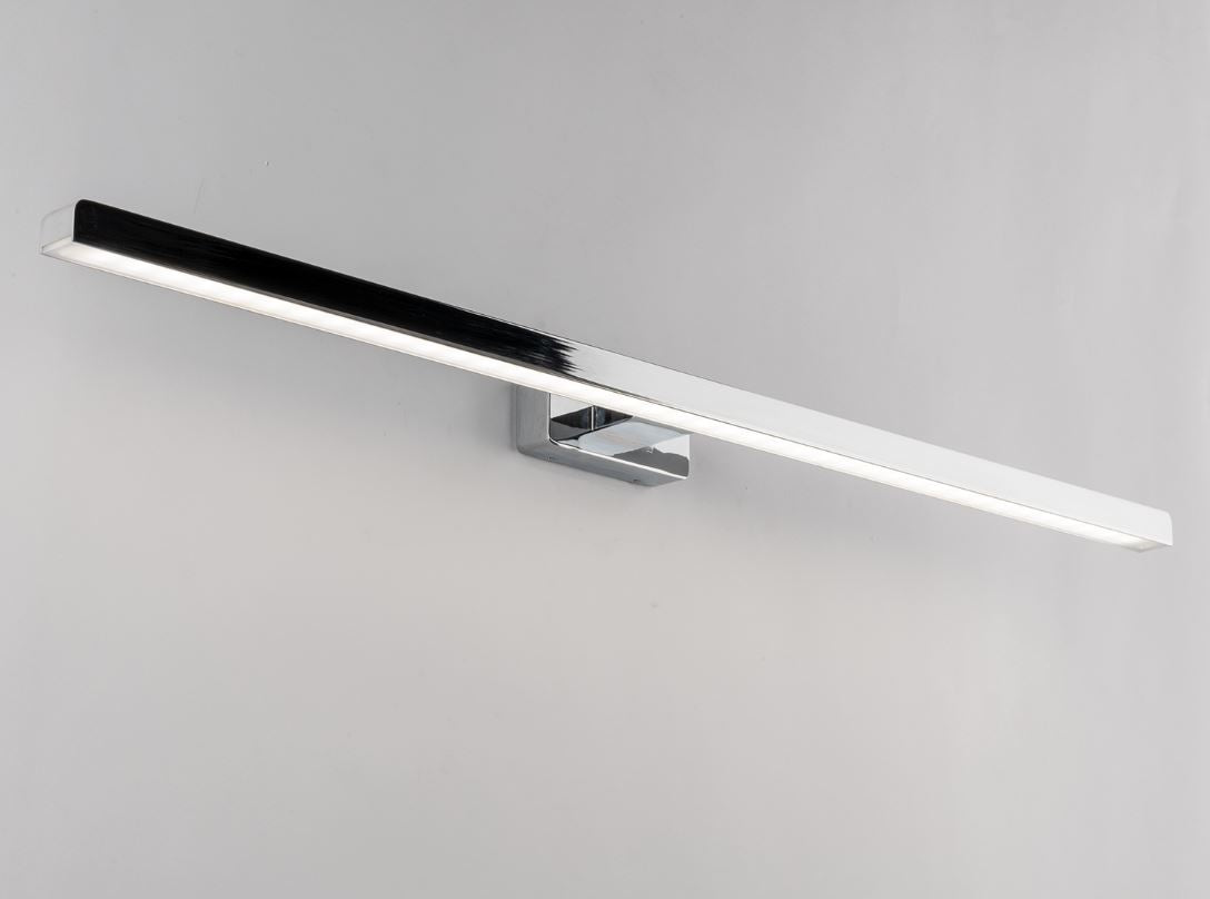 Applique LANCER Cromo 75 cm Led 13 w in alluminio