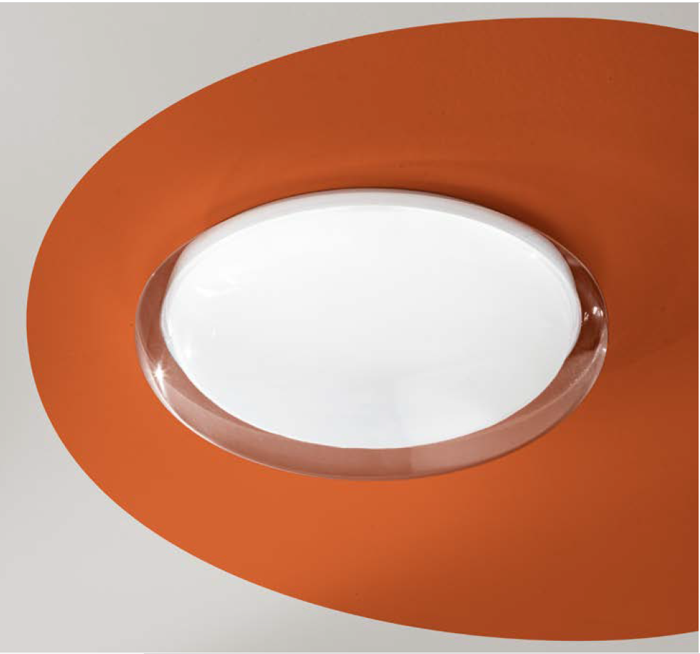 Plafoniera VENERE CCT Rotonda 40 cm In  Acrilico