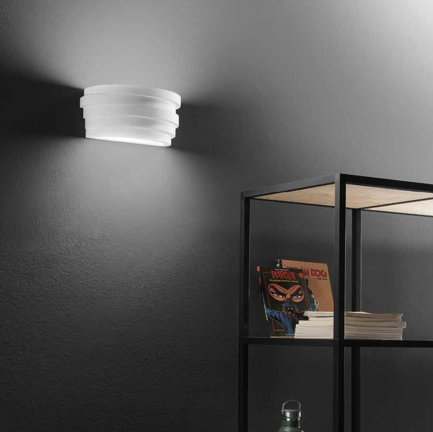 Applique FLOW Led(E27) 29 cm In Gesso