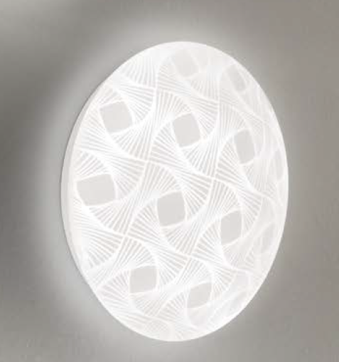 Plafoniera PENELOPE CCT Rotonda 50 cm In Acrilico