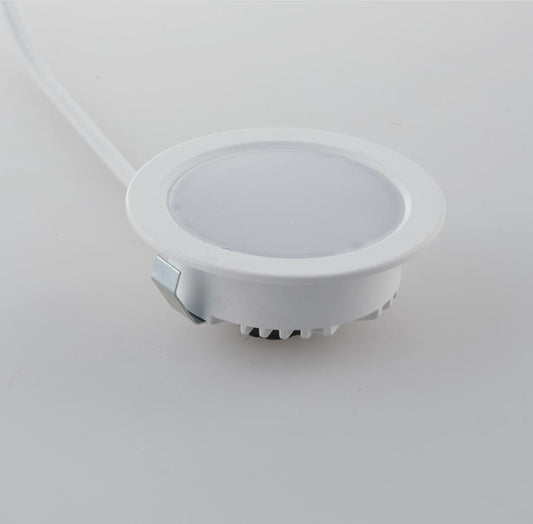 Faretto NEMO bianco LED 6,5 cm 3,5w ad incasso in termoplastica