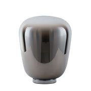 Lampada SMOKE Led(E27) 21,3 cm In Metallo Cromo