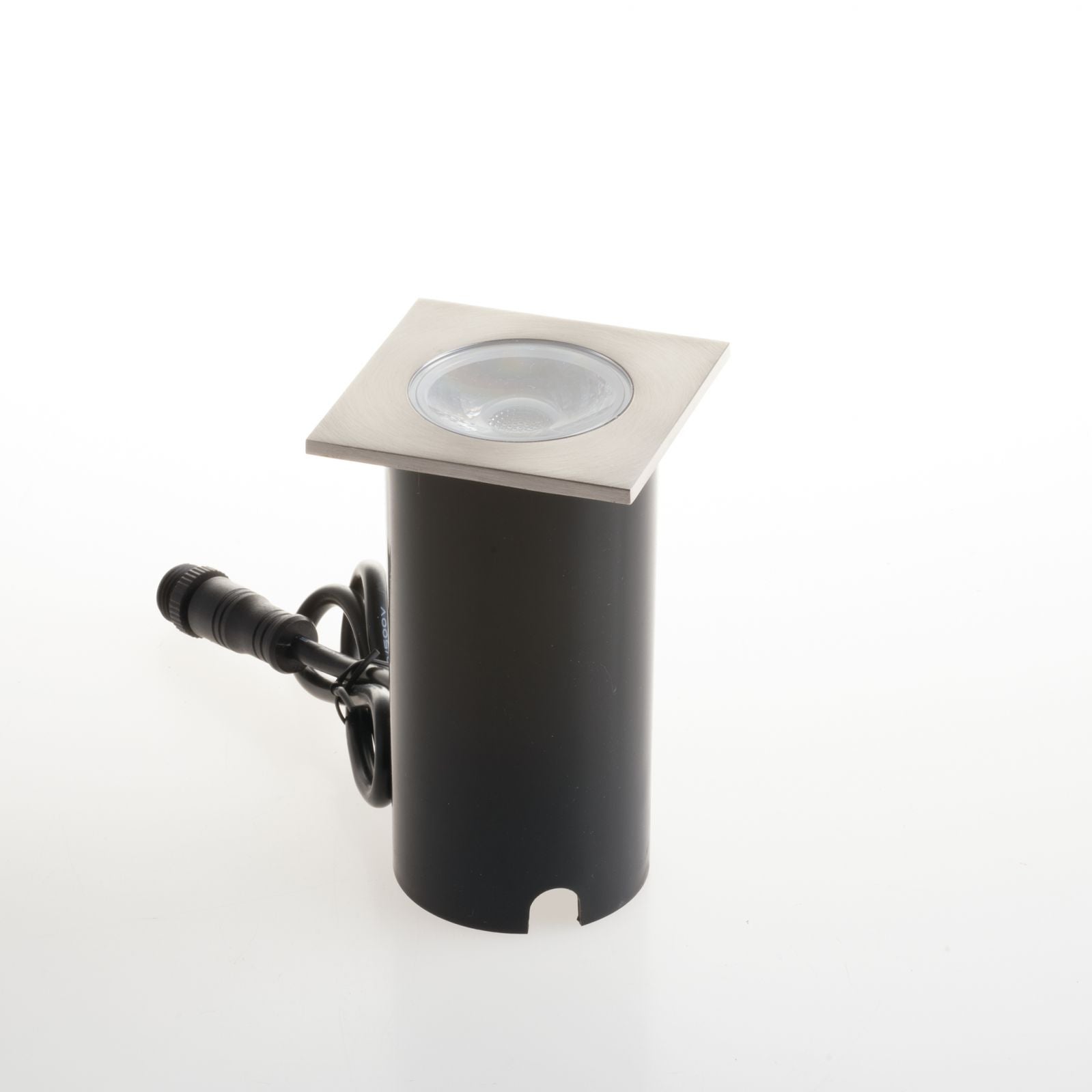 Incasso RUNNER Smart quadrato 7,5 cm 10 W RGB + 4000K (luce naturale) in Alluminio