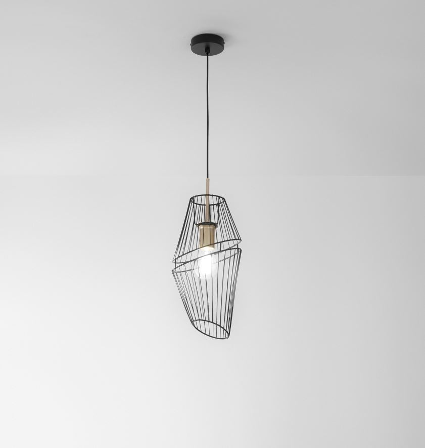 Lampadario KIKO a Sospensione Led(E27) 20 cm In Metallo