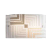 Applique Led SEVENTY (E14) 35 cm in Vetro