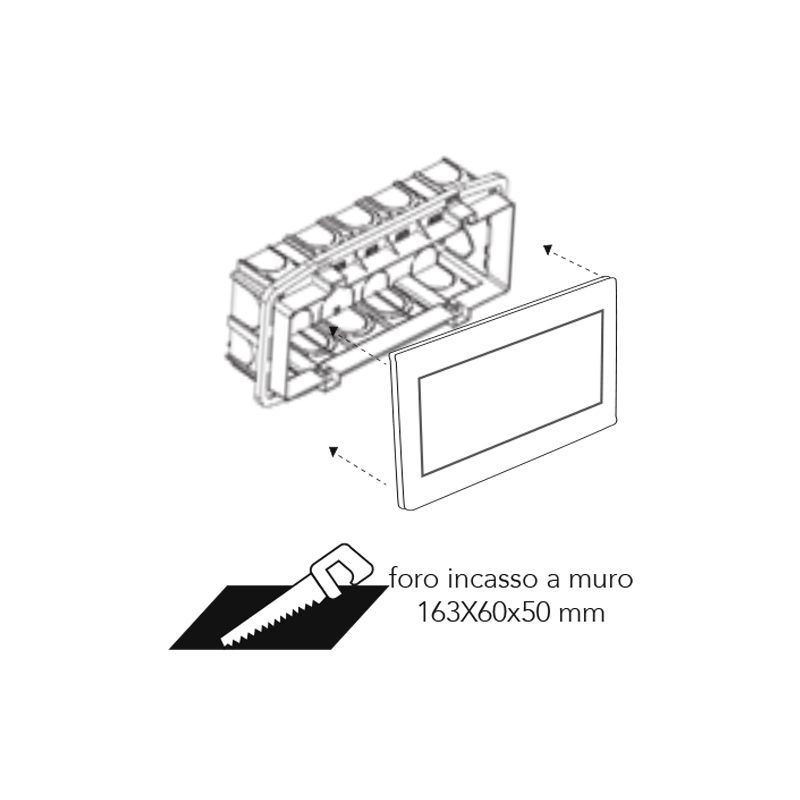Segnapasso BOLT CCT 18,1 cm LED 5 W In cassetta da derivazione 506