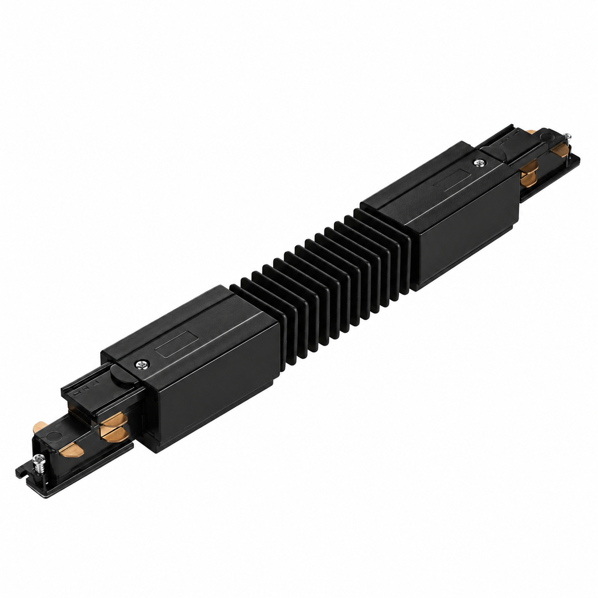 LED-RAIL-FLEX-BCO CONNESSIONE FLESSIBILE LINEARE PER BINARIO TRIFASE RAIL BIANCO 3,78X3,44X4,2CM