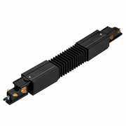 LED-RAIL-FLEX-BCO CONNESSIONE FLESSIBILE LINEARE PER BINARIO TRIFASE RAIL BIANCO 3,78X3,44X4,2CM