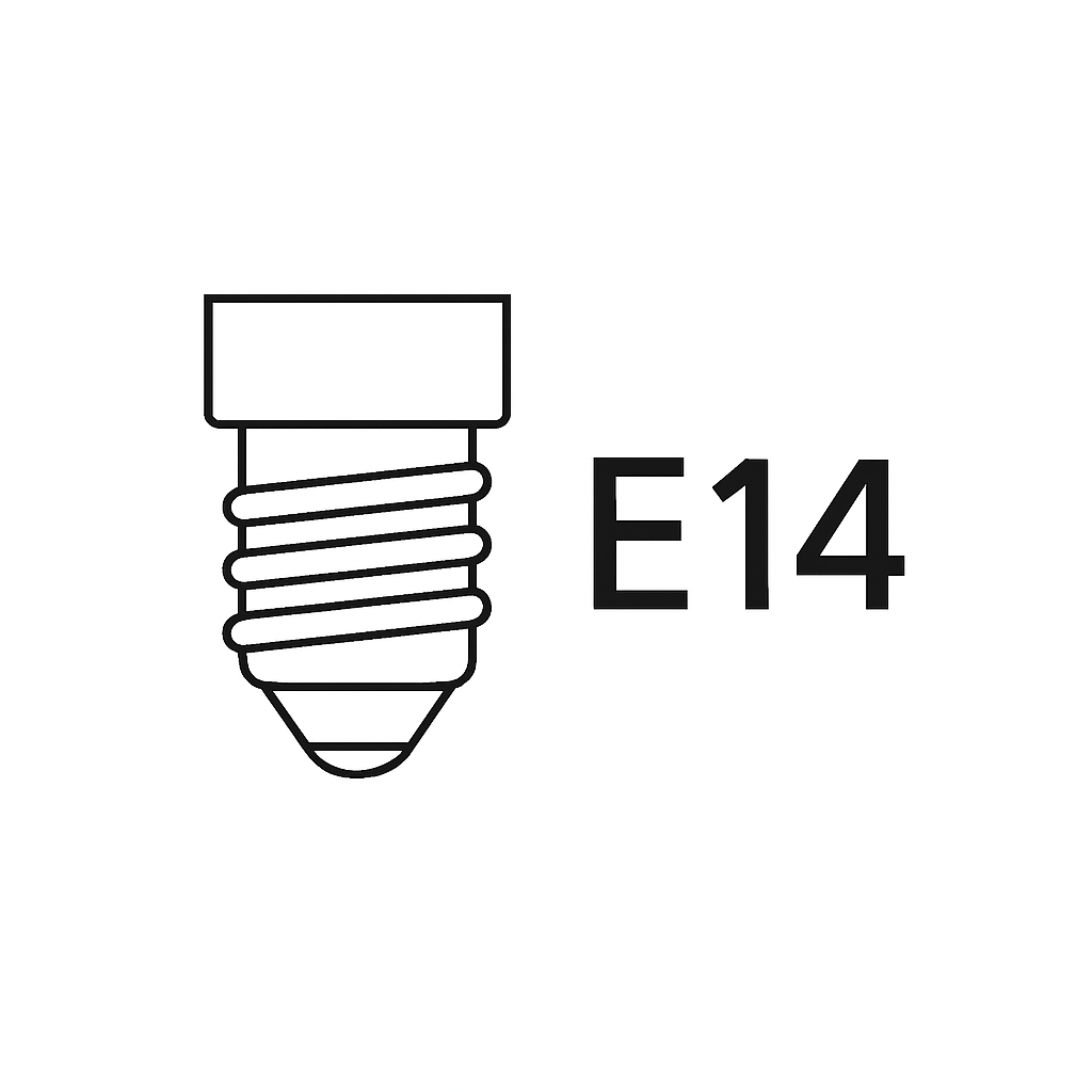 Lampadina Led - E14 - 2W - 240V - 180° - Frigo