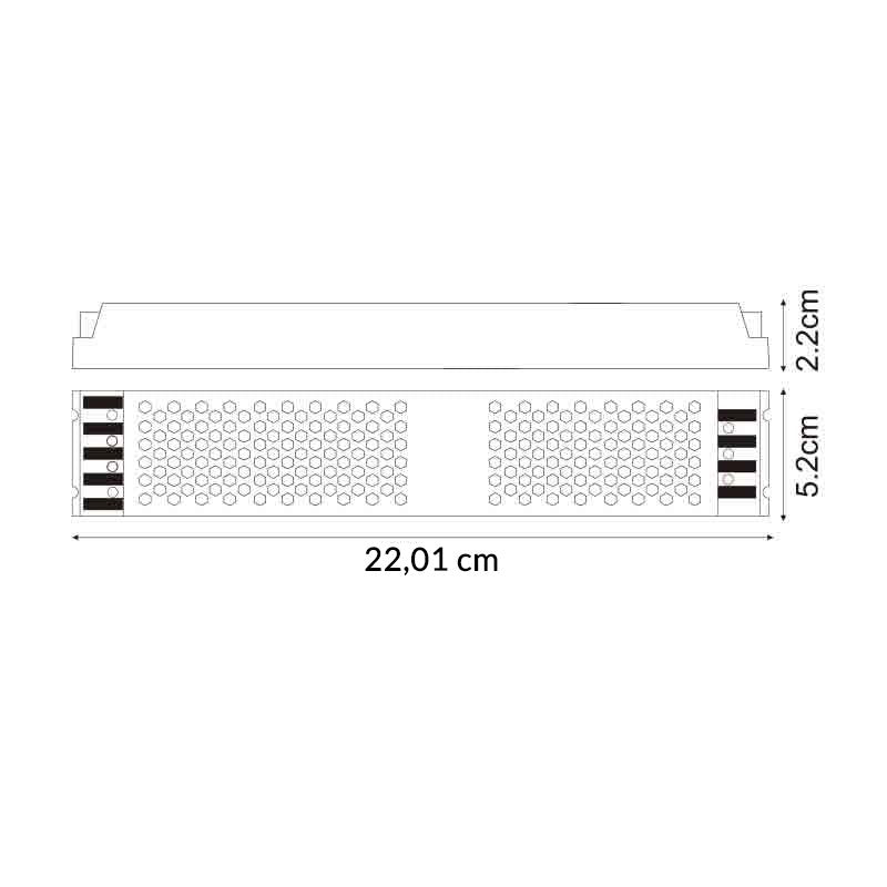 Alimentatore Slim 400W 24Vdc