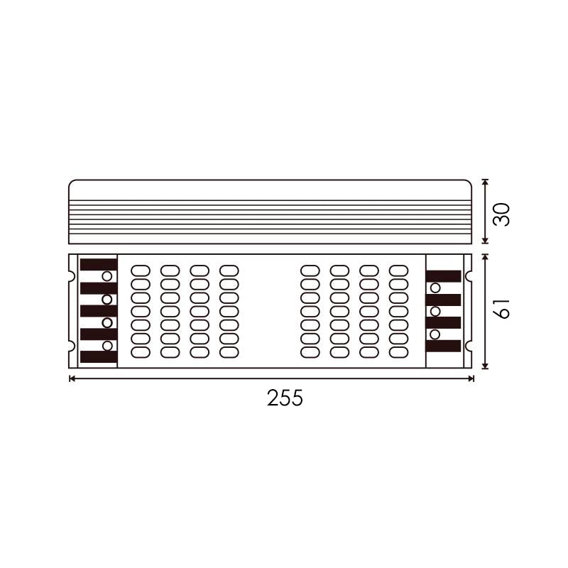 Alimentatore Dimmerabile By App Tuya Led 400W 24Vdc Rgb+Cct