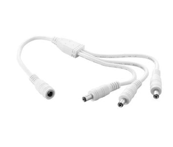 Connettore Starlight 12V DC 1A con singola entrata e tre uscite 100 cm per kit cielo stellato