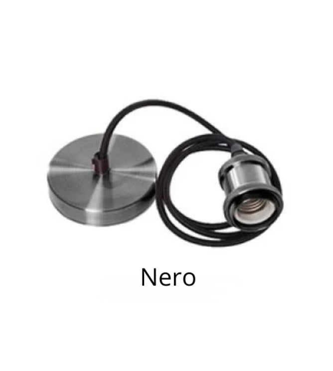 Pendente con portalampada E27