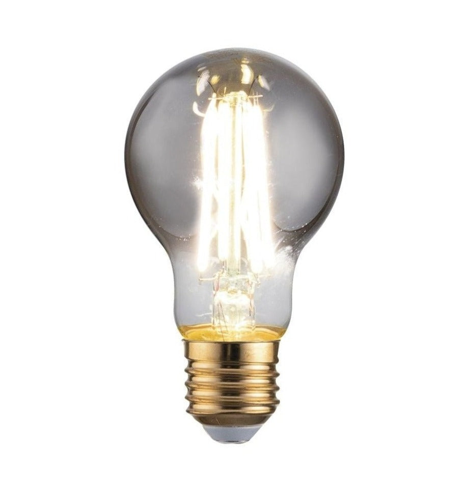 Lampadina smoke 60 mm decorativa LED  E27 8W