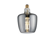 Lampadina smoke 160 mm decorativa LED  E27 8W