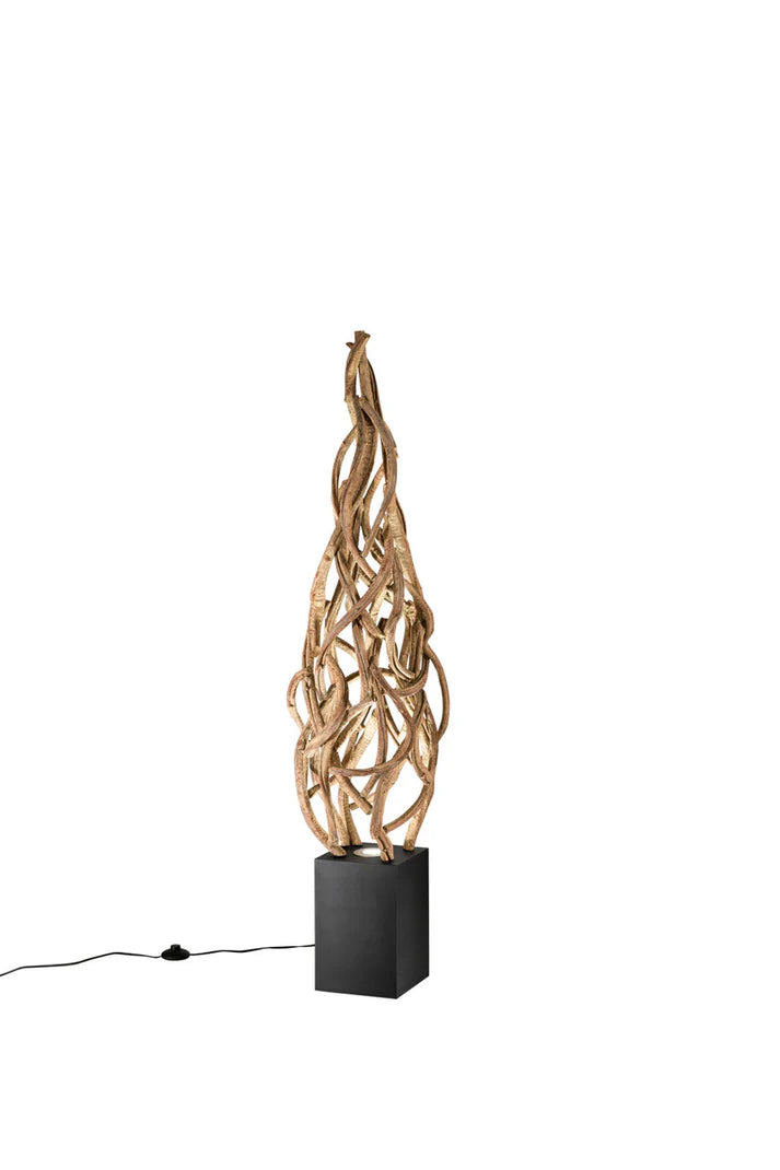 Lampadaire EPIGEA en bois (GU10)