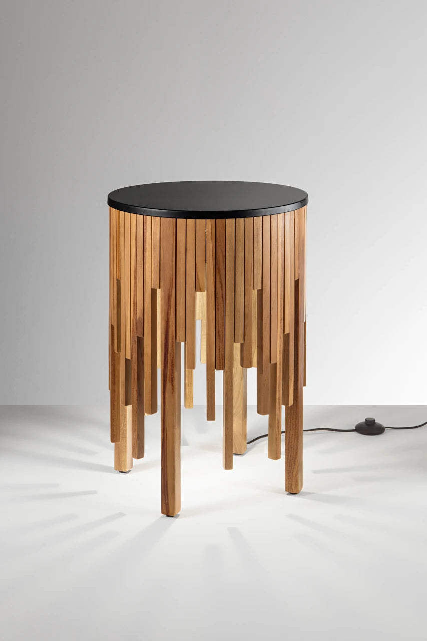 Lume-Piantana Kengo In Legno
