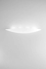 Applique a parete LUNAROSSA IN GESSO 4 LUCI ATTACCO (E14) 104X11,5X15CM