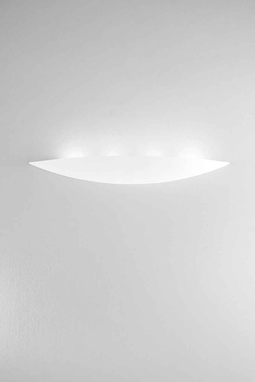 Applique a parete LUNAROSSA IN GESSO 4 LUCI ATTACCO (E14) 104X11,5X15CM