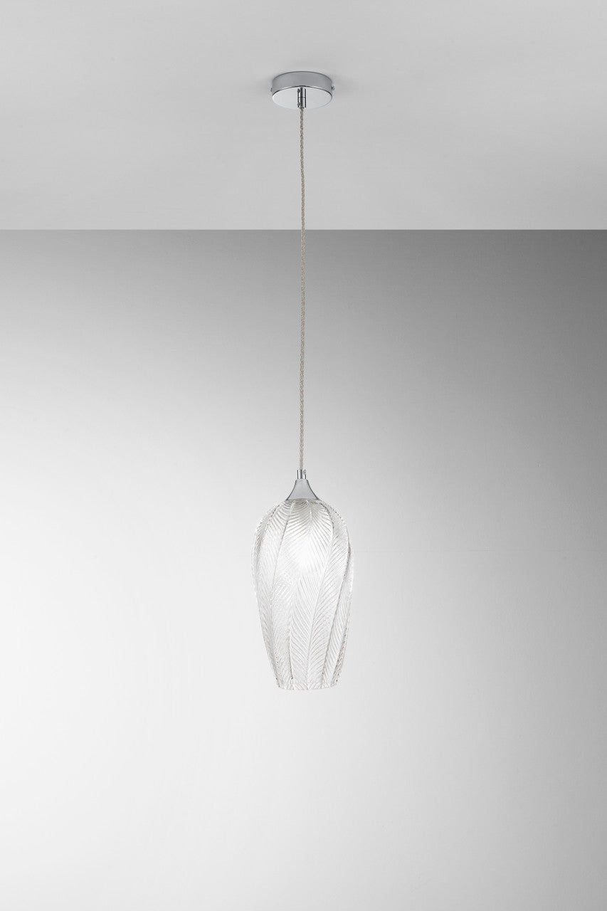 Lampadario MAJESTY S16 a Sospensione Led(E27) 240 cm in Vetro