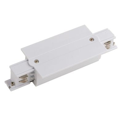 INC-TRACK-I CONNESSIONE LINEARE BIANCA O NERO PER BINARIO INCASSO 16,4X5,5X3,2CM
