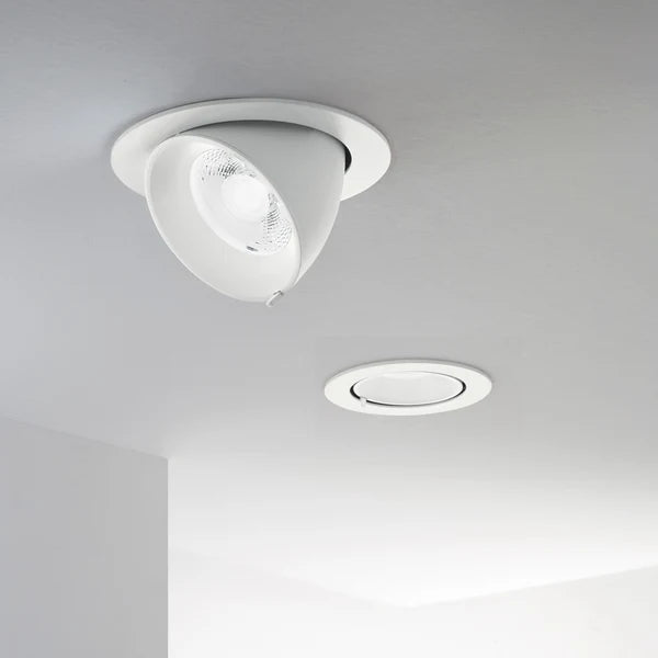 Faretto orientabile estraibile versione Dali Delta Inc led incasso CCT 2 in 1