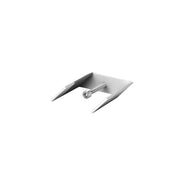 INC-TRACK-STAFFE KIT 2PZ STAFFE ZINCATE PER BINARIO INCASSO 3,7X3,7X1,7CM