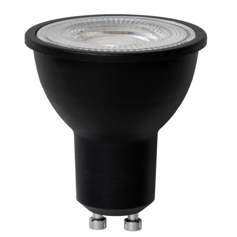 Lampadina Led - GU10 - 7W - 240V - 90° - NERO