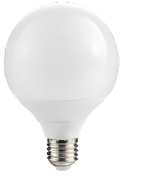 Lampadina a LED globo attacco E27 18W