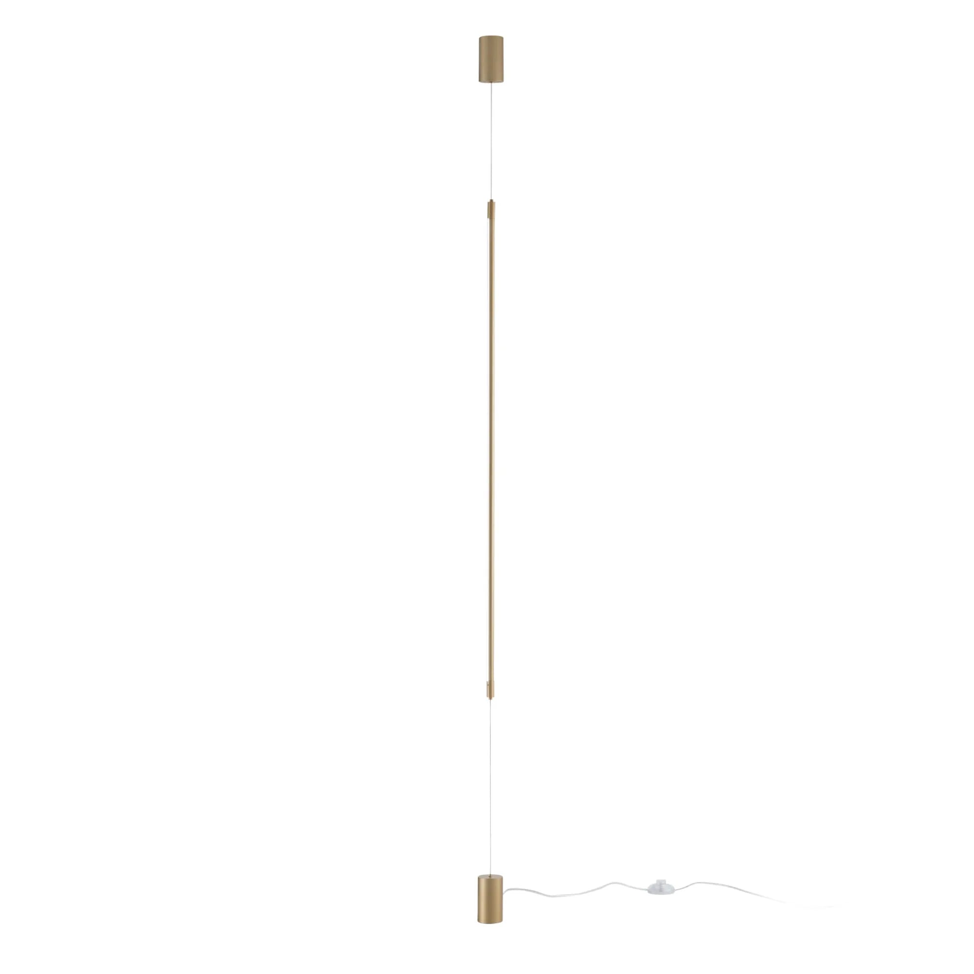 Lampada à suspension LED GRAVITY en métal 15W avec fonction CCT 120 cm