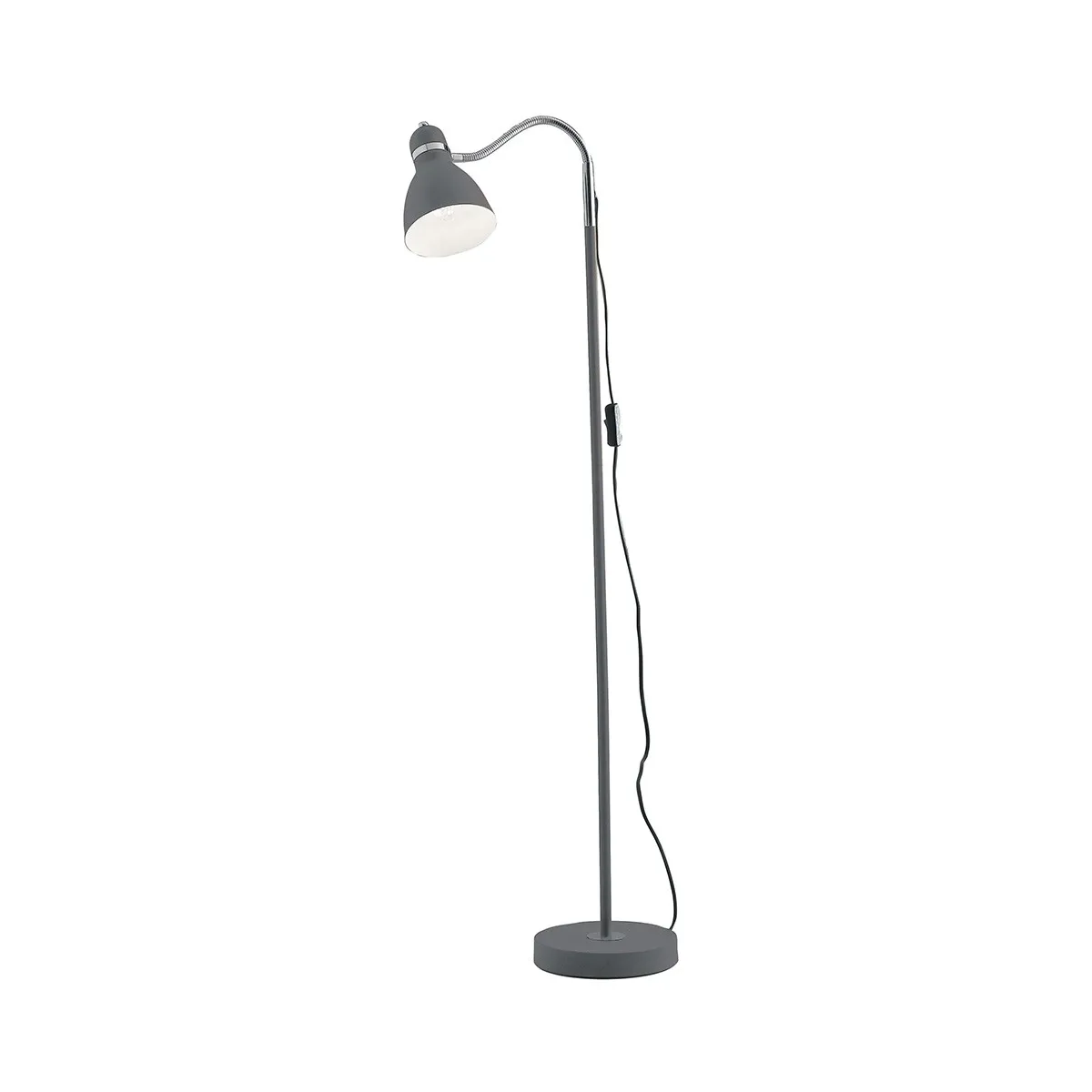 Lampadaire PEOPLE en métal avec diffuseur orientable (E27)