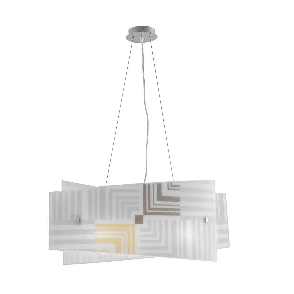 Plafonnier GIBUS E27 30 cm en verre