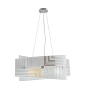 Plafonnier GIBUS E27 30 cm en verre