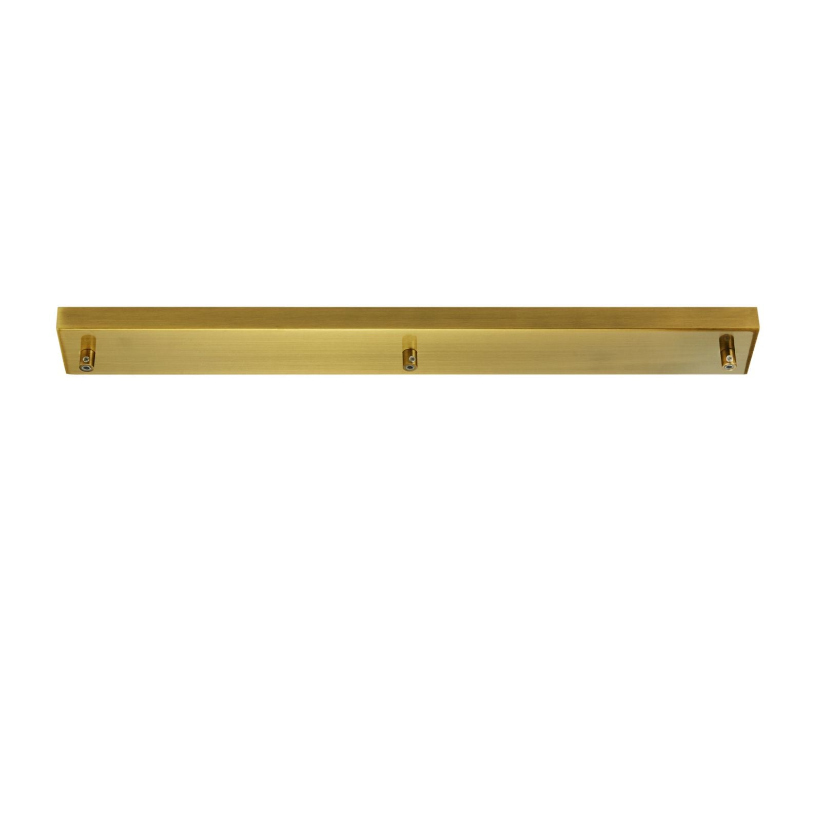 Rectangular PYREX Frame 3 Holes 67X10X4.1cm in Metal