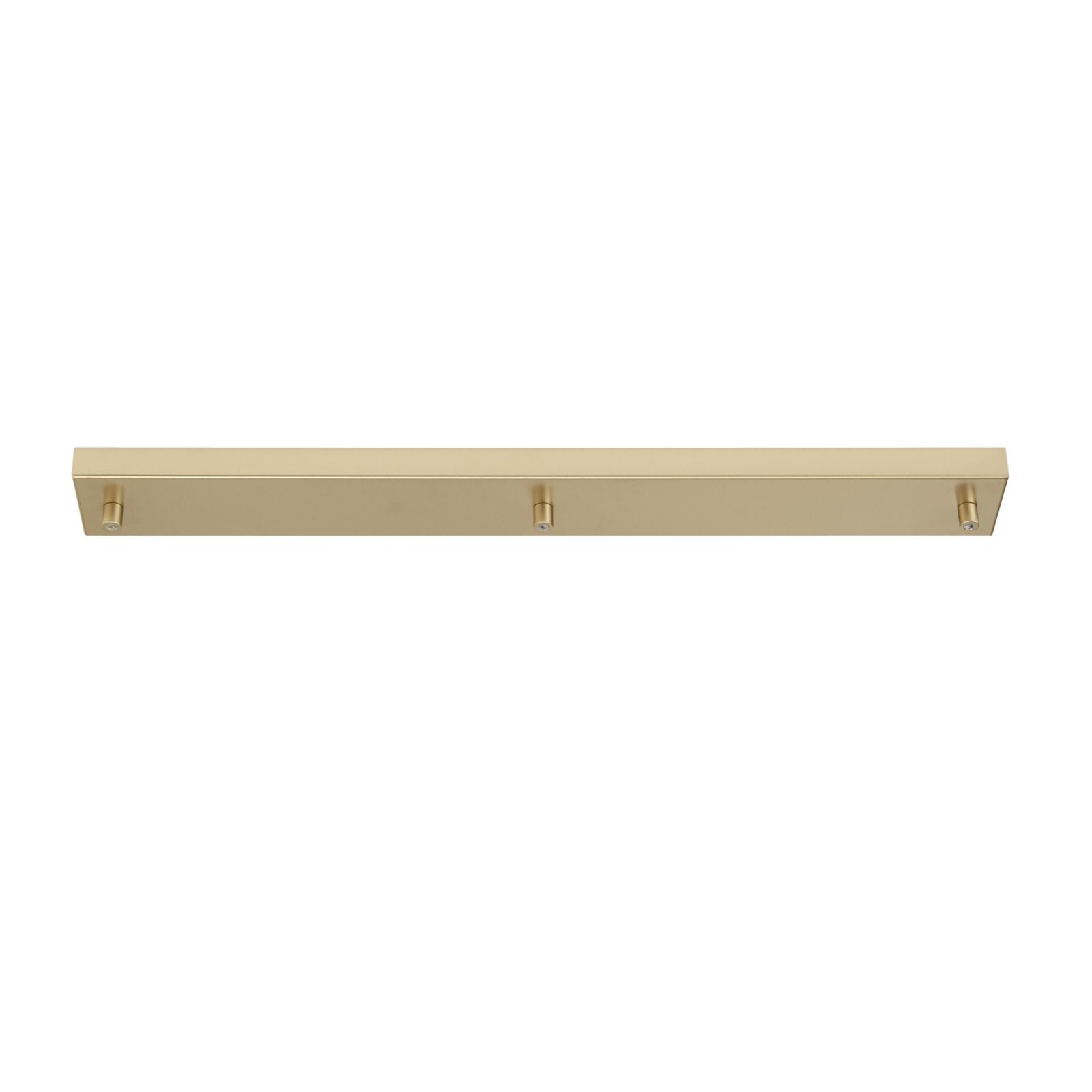 Rectangular PYREX Frame 3 Holes 67X10X4.1cm in Metal