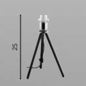 Base MARILYN E14 25 cm In Metallo
