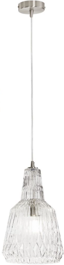 Lampadario GALWAY a Sospensione E27 23 cm in Vetro