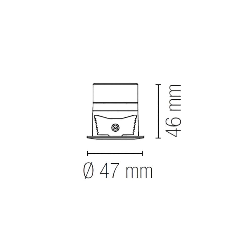 Alloggio ad incasso trim per sistema SHIFT PROJECT 48V