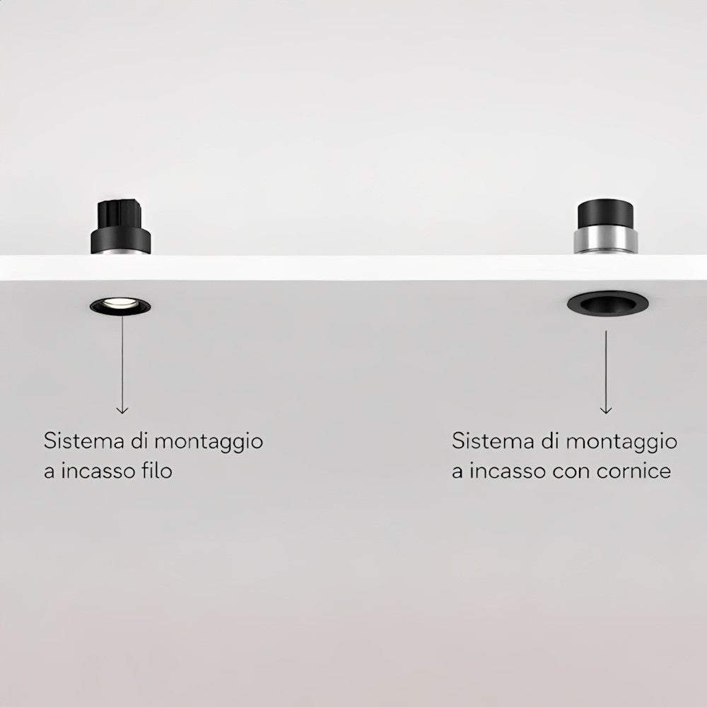 Alloggio ad incasso trim per sistema SHIFT PROJECT 48V