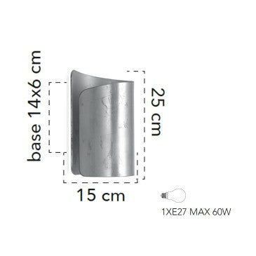 Lampada IMAGINE (E27) 25 cm In Vetro