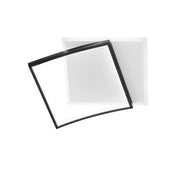 AYRTON Square CCT Led Ceiling Light 42cm 42w In Aluminum